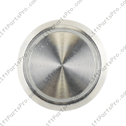 Flush-Mount Elevator Push Button – White LED, 24V, Savaria Replacement
