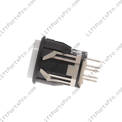 White round replacement push button for elevator call stations - Windsor Elevator Cabs