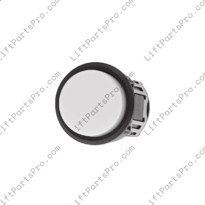 White round replacement push button for elevator call stations - Windsor Elevator Cabs