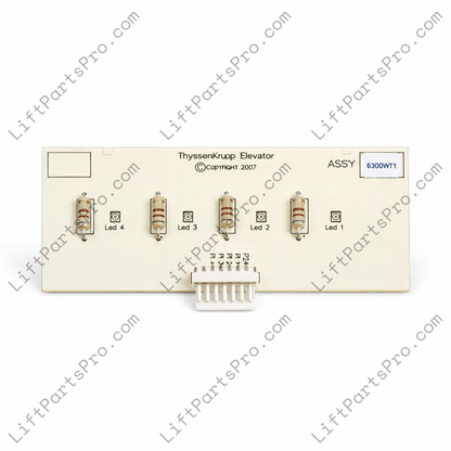 ThyssenKrupp TAC32 Position Indicator Circuit Board 6300WT1 PCB