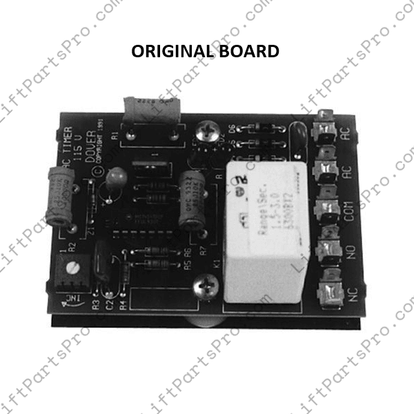 Dover Elevator Digital Timer PCB - Universal Replacement