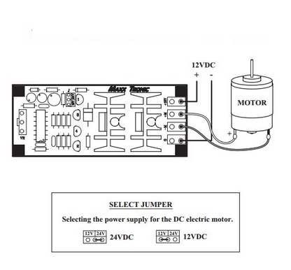 Harmar Platform Lift DC motor PWM Speed Controller Board