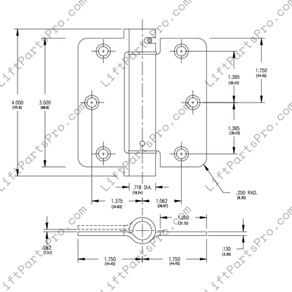 Porch-Lift Gate Hinge & NWOV Door Hinge
