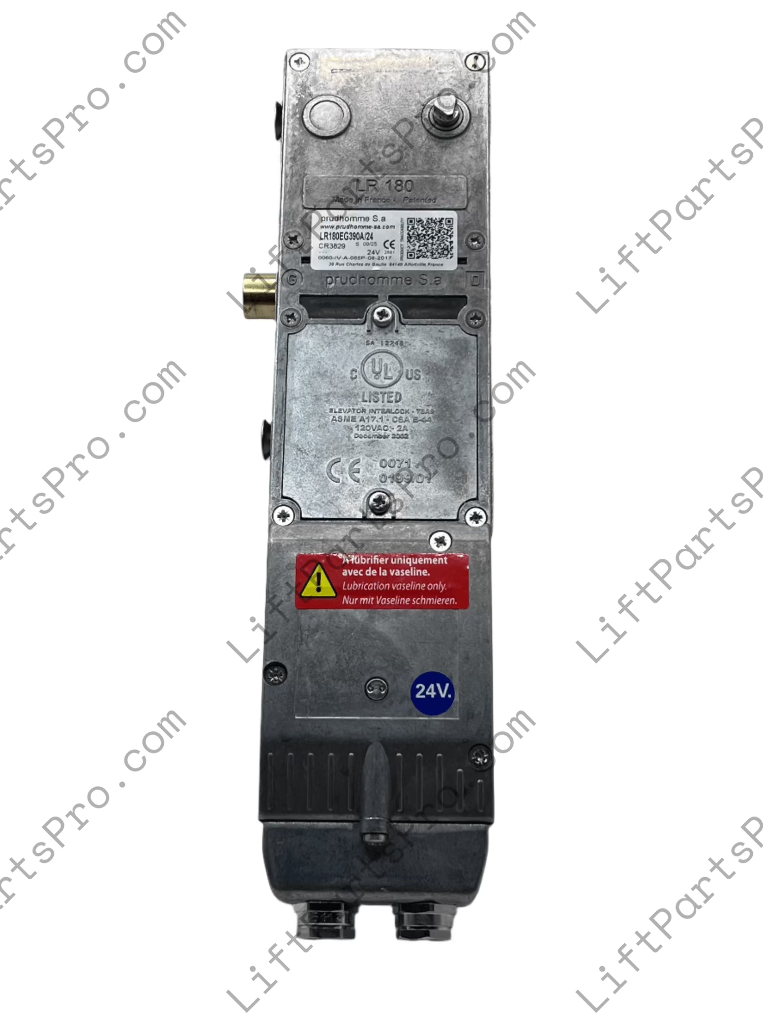 Prudhomme LR180EG390A/24 Left Hand Interlock