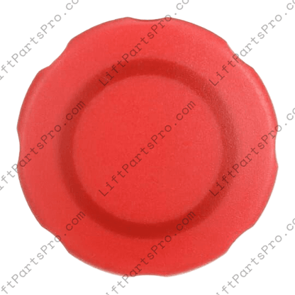 RAM Trust-T-Lift DPDT emergency stop switch with red knob and 22mm panel mount for select TTL750 and TTL550 accessibility lifts