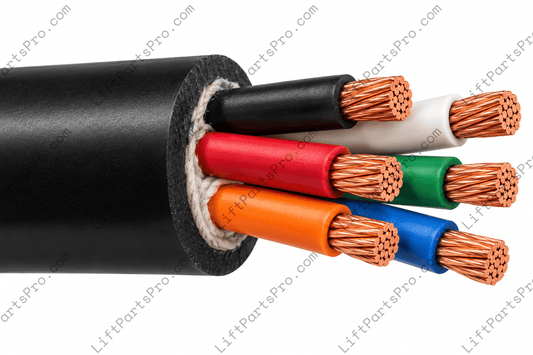 6 Conductor 14 Gauge Travel Cable to replace trailing wire for RAM  Trus-T-Lift TTL750 #04003-02-010