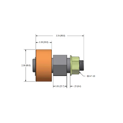 T601 Guide Roller, 60mm x 30mm - Waupaca and others