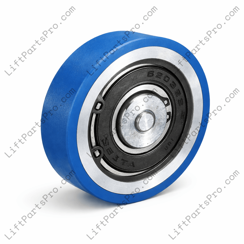 Garaventa Guide Roller Wheel 2-1/4" OD x 0.765" Wide