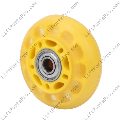 Yellow Roller Wheel for Savaria Concord Weight Rack