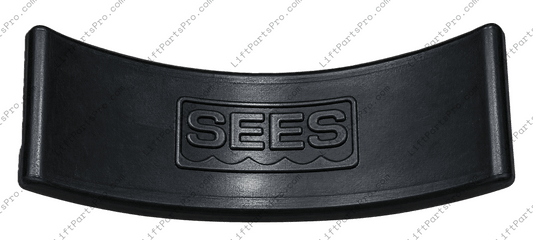 Side-view of SEES Elevator Hoistway Door Wedge Tool #DWT-005