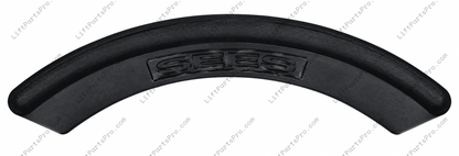 Top-down view of SEES Elevator Hoistway Door Wedge Tool #DWT-005