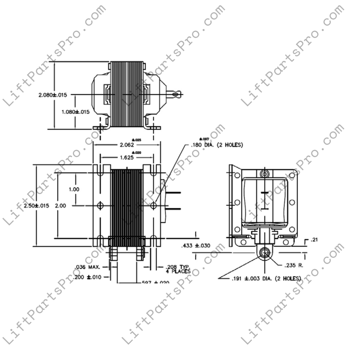 Dormeyer Brake Solenoid for Cheney and Porch-Lift