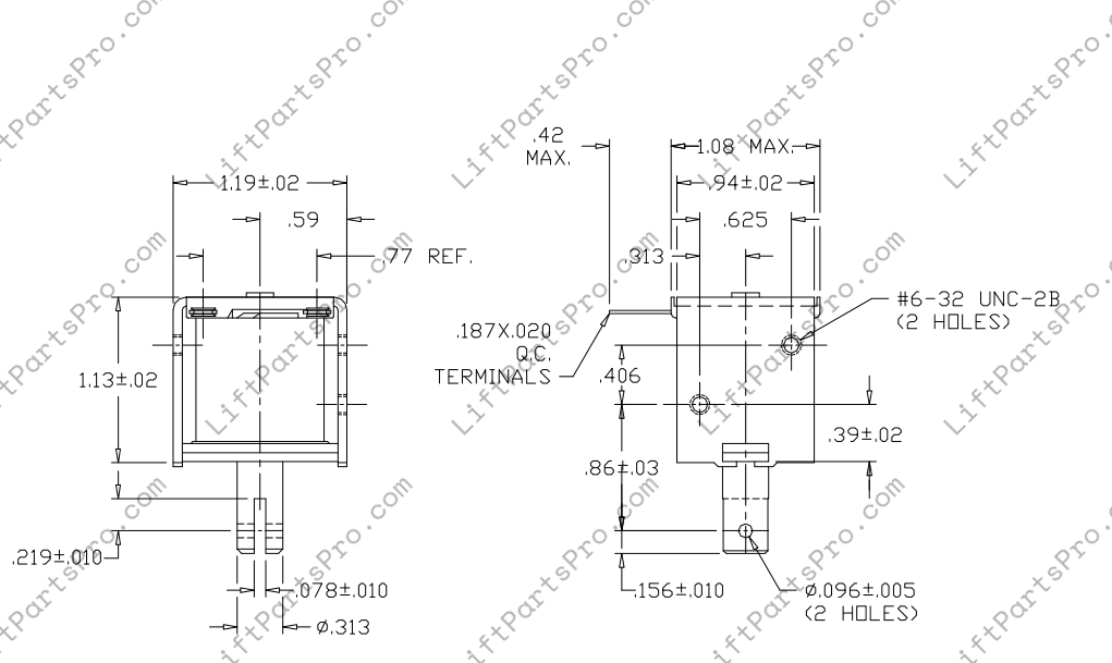 Elevator Door Interlock Solenoid Coil – Windsor OEM #73661 Replacement