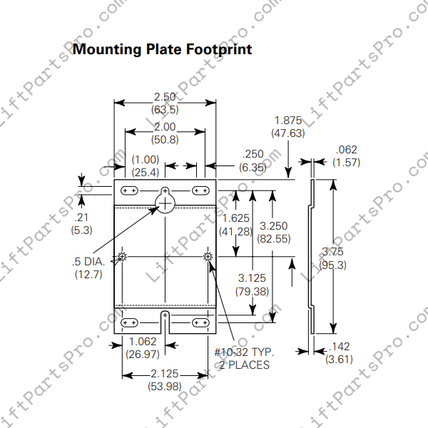 Savaria Concord Series 6000 Contactor Contact Block 642000 Potter Brumfield 600V 24VDC P25P42D22P1_24 Replacement