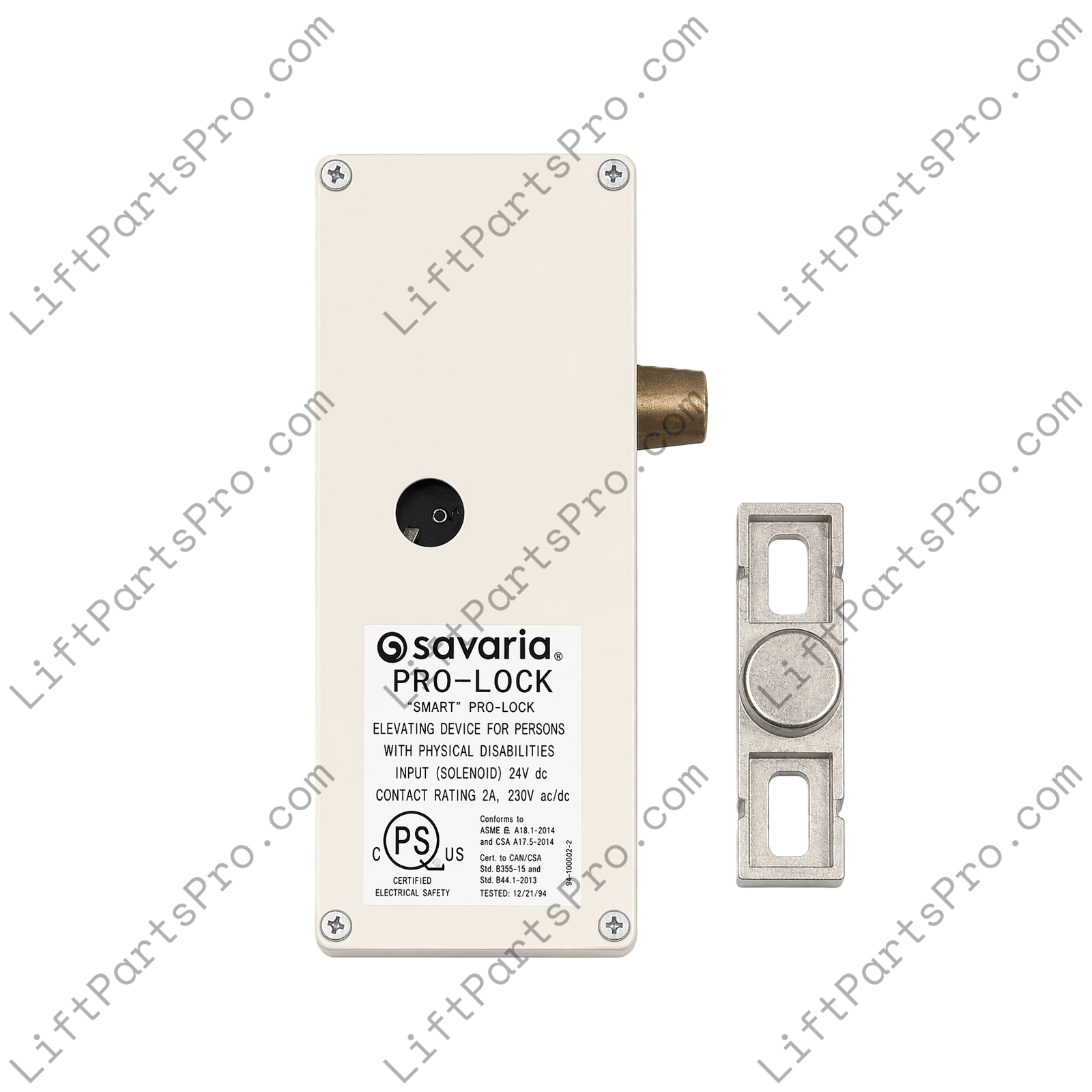 Savaria Concord "Smart" Pro Lock with part numbers 772310 772311