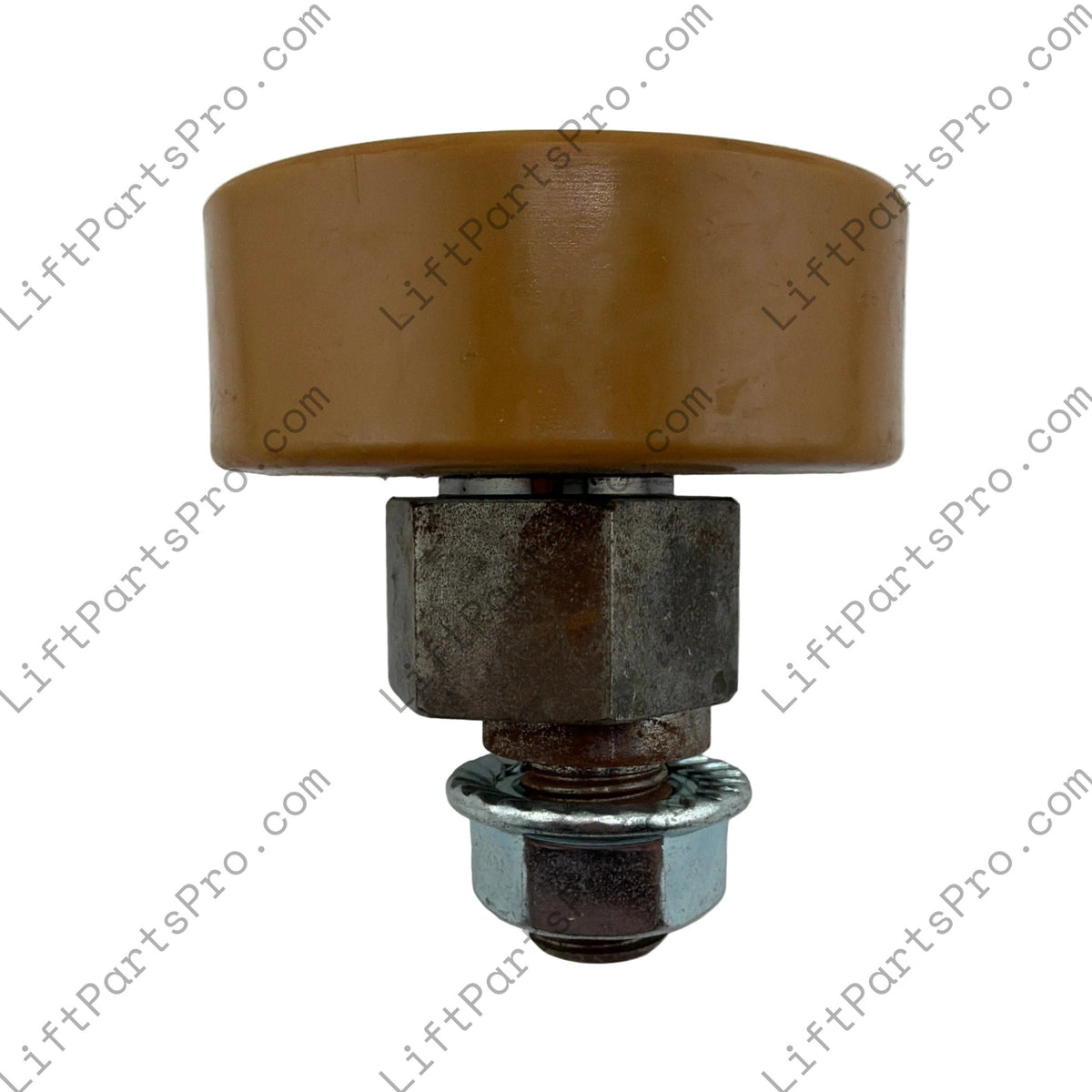 Approximately 3-inch (80mm) Eccentric Guide Roller for Waupaca and other elevators #E00011997