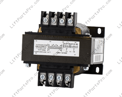 Control Power Transformer for Matot Dumbwaiter 100 Series – 240/480V to 120V, 300VA, Single Phase