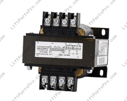 Control Power Transformer for Matot Dumbwaiter 100 Series – 240/480V to 120V, 300VA, Single Phase