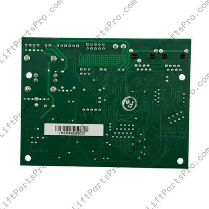 Back side of ThyssenKrupp 6300LM3 LN/LON elevator controller circuit board #9782928