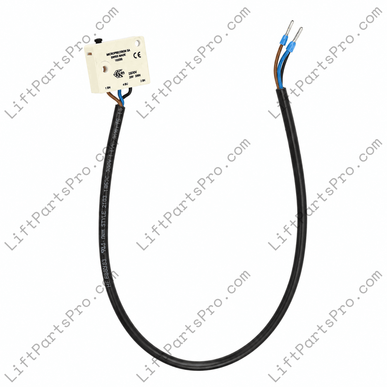 MicroPrecision MP320TWB Brake Switch Replacement for ThyssenKrupp DAF-270 and ISIS elevators. MP310TWB18A