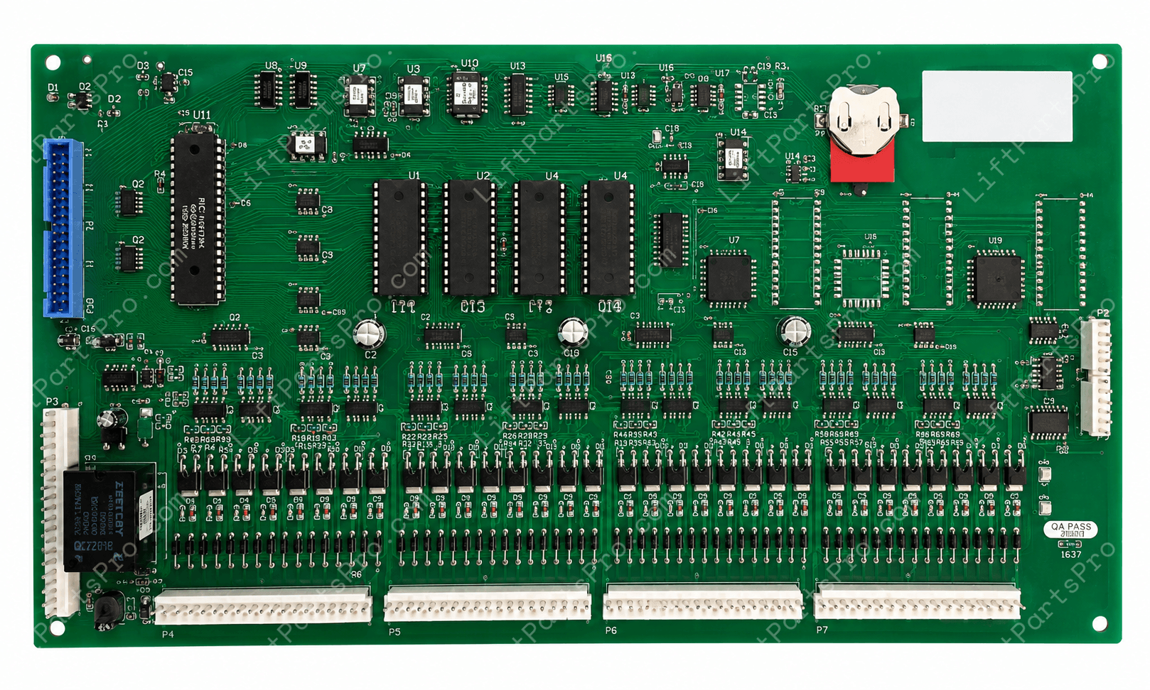 Aftermarket replacement for ThyssenKrupp Dover 6300BP4 CLC DMC-1 Circuit Board 9715710