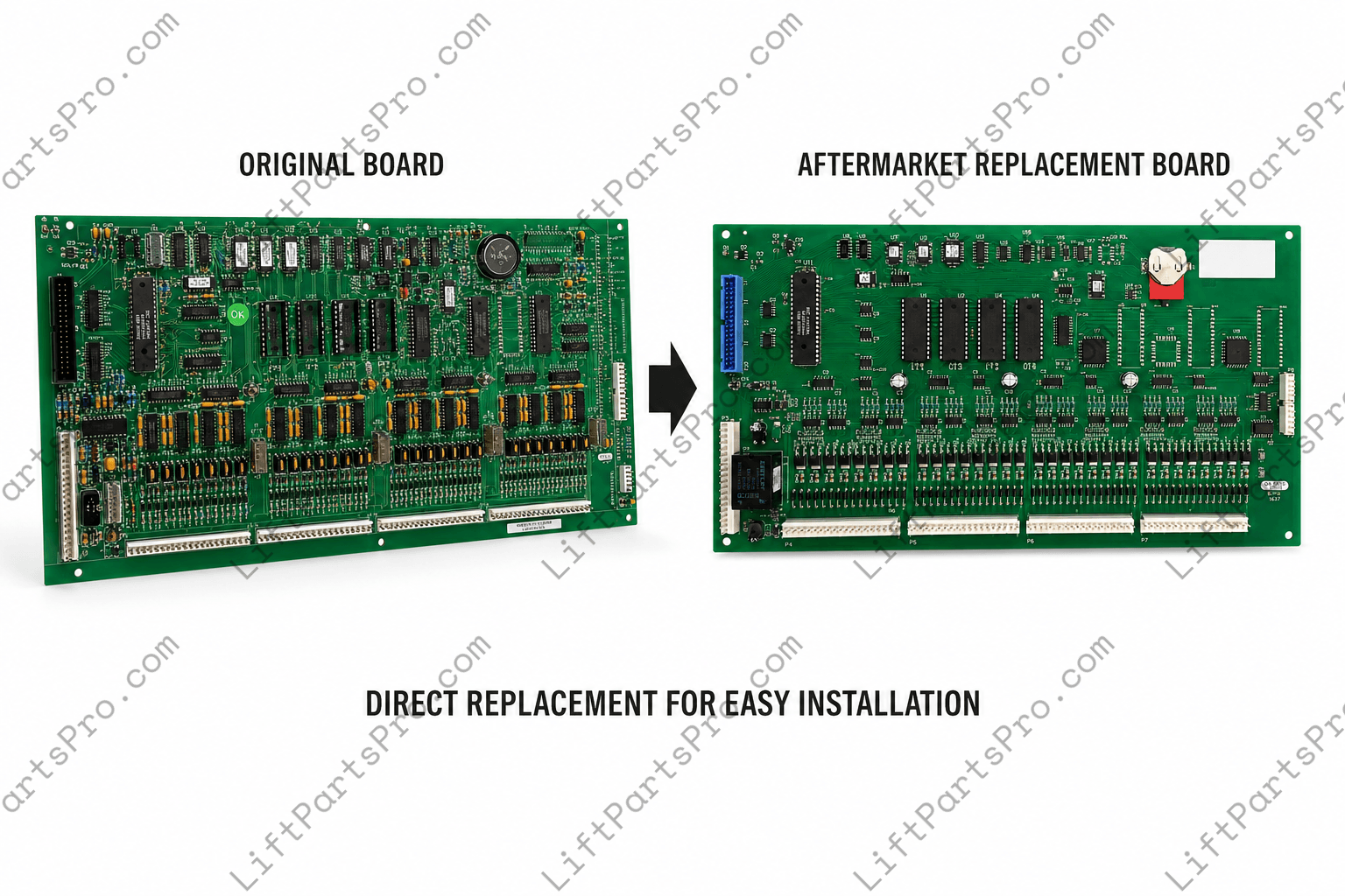 Replacement for ThyssenKrupp Dover 6300BP4 CLC DMC-1 Circuit Board 9715710