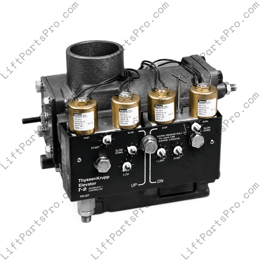 ThyssenKrupp Dover I-2 Oildraulic Controller Valve Assembly 7505AE3