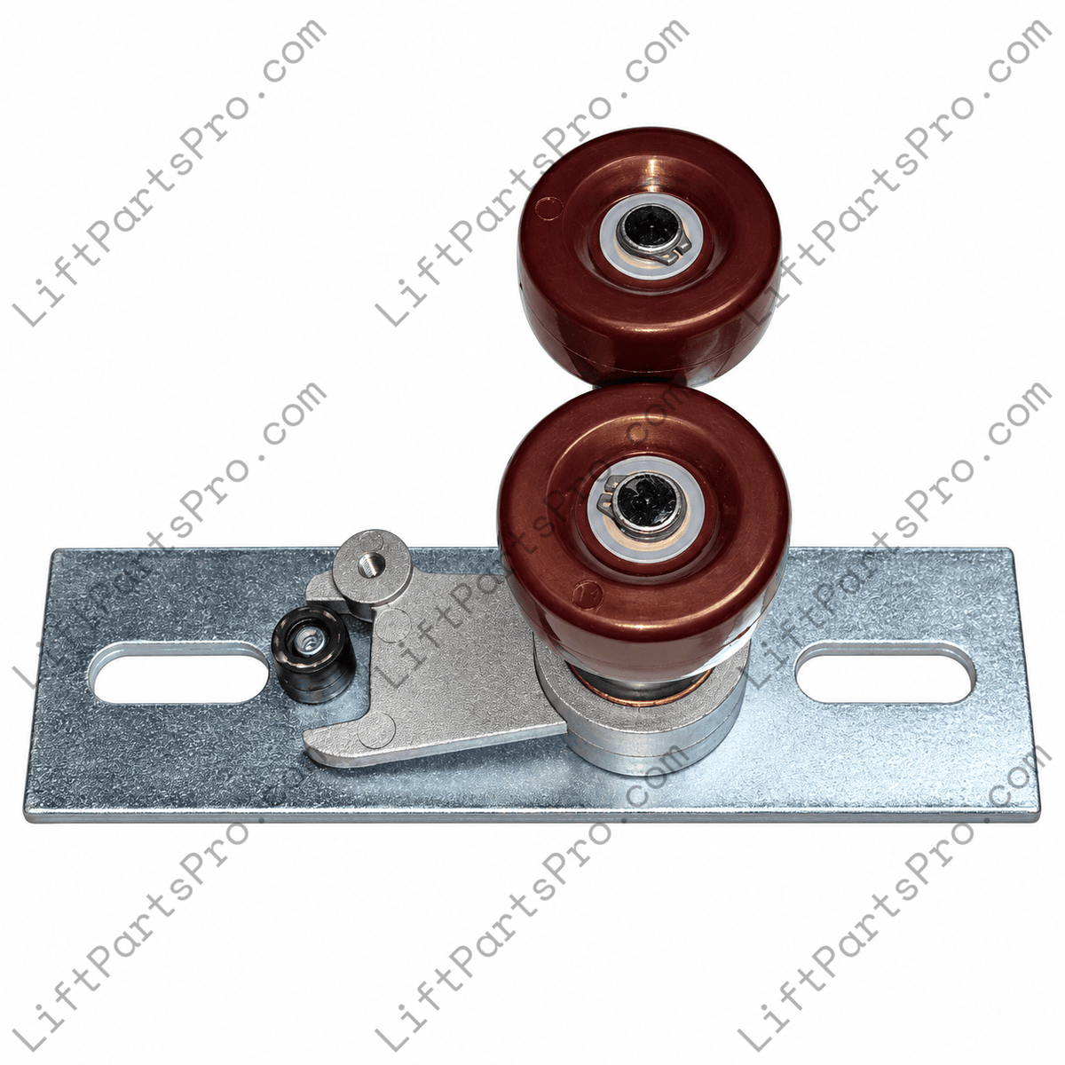ThyssenKrupp Dover Left-hand elevator door pickup roller crank assembly #47525 & #9875256