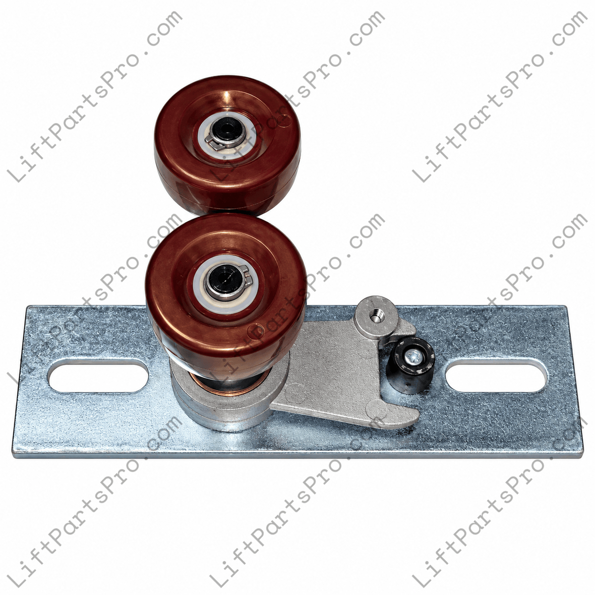 ThyssenKrupp Dover Right-hand elevator door pickup roller crank assembly #9875268 & #47526