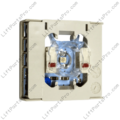 ThyssenKrupp Dover Red LED Vandal Pushbutton Cone Contact Block 297CF3 9846352