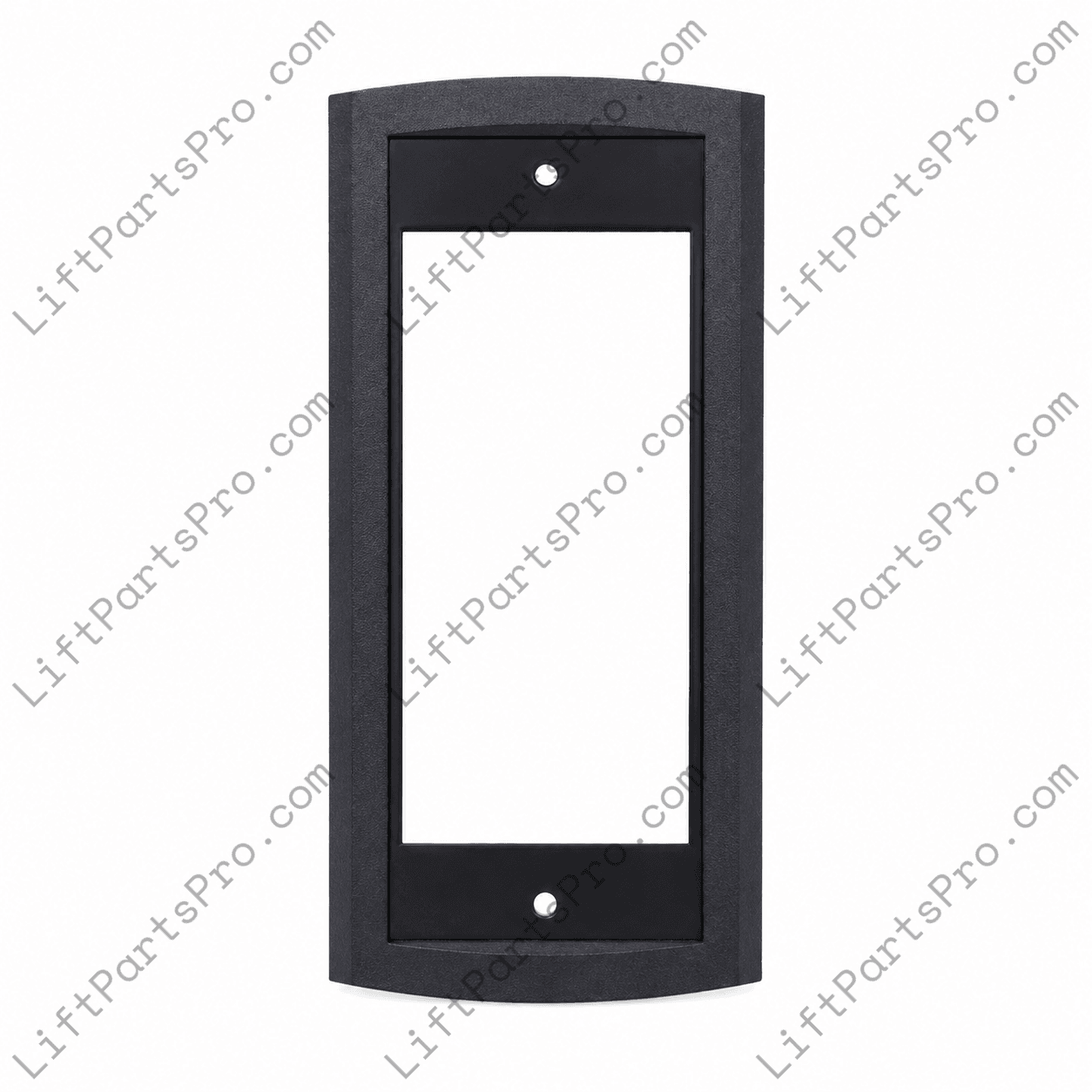 Front view of 141HJ8 Faceplate Frame Trim for ThyssenKrupp Elevator 8503AN_3 Fire Service Call Stations 9762300