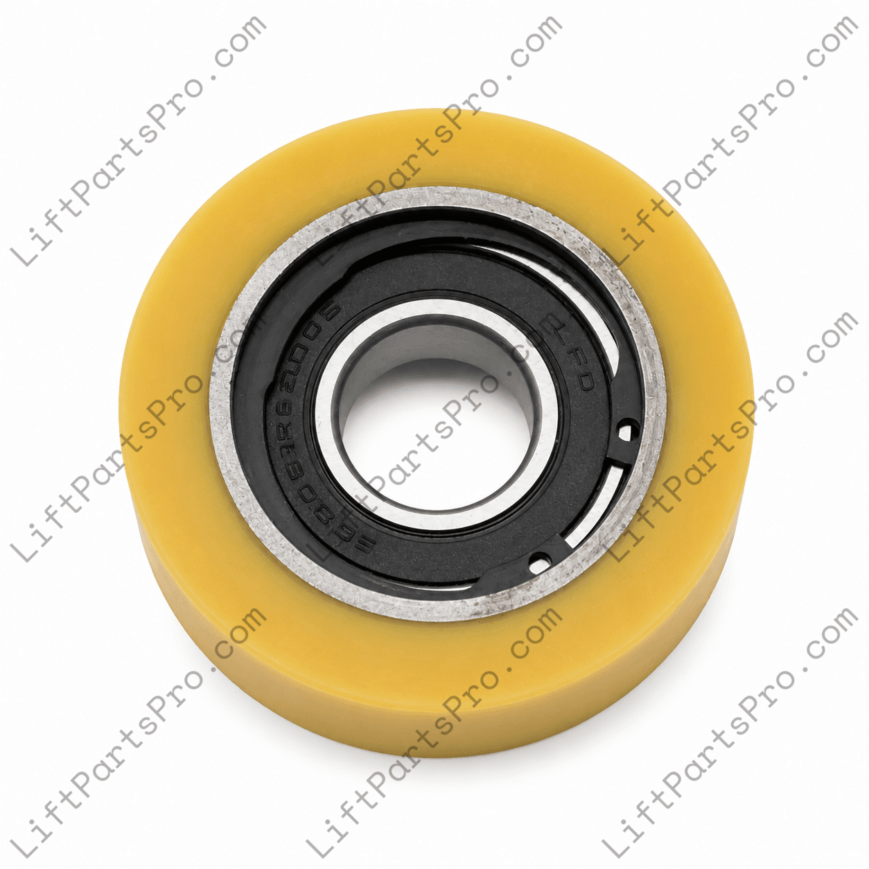 Replacement Guide Roller Wheel for #9818558 in ThyssenKrupp ISIS Elevators