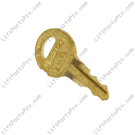 ThyssenKrupp Dover L203 Elevator Key for ISIS & Aurora Fixtures 9724310 KM51113970