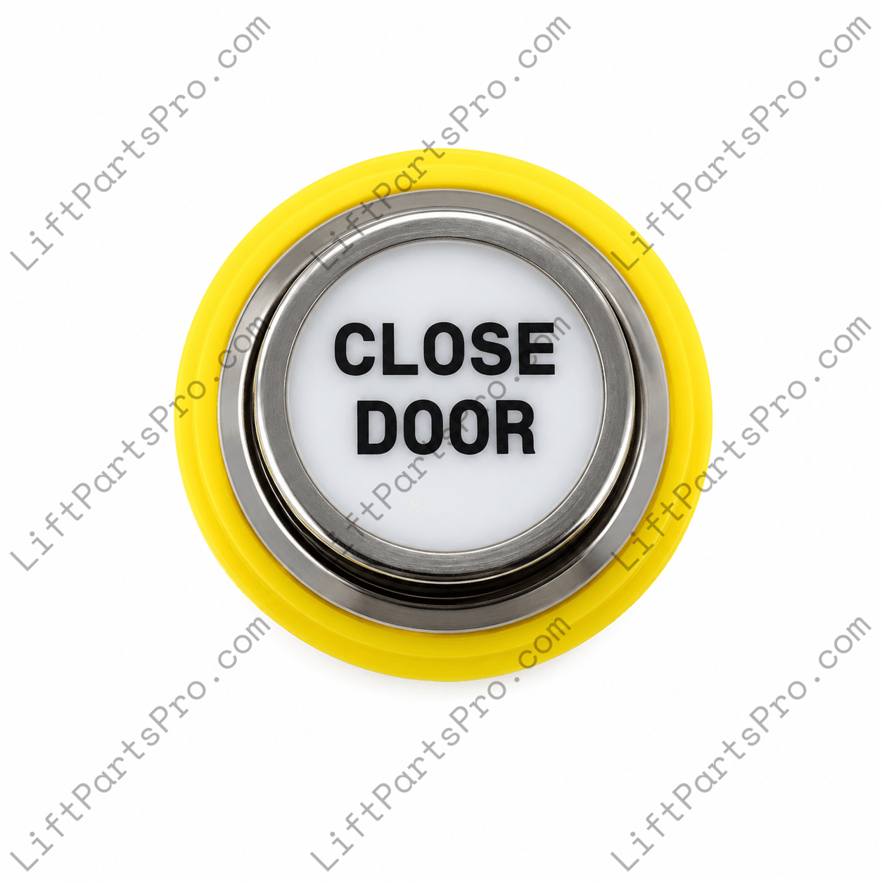 Thyssenkrupp 680BV Hydraulic Elevator COP Push Button with CLOSE DOOR marking.