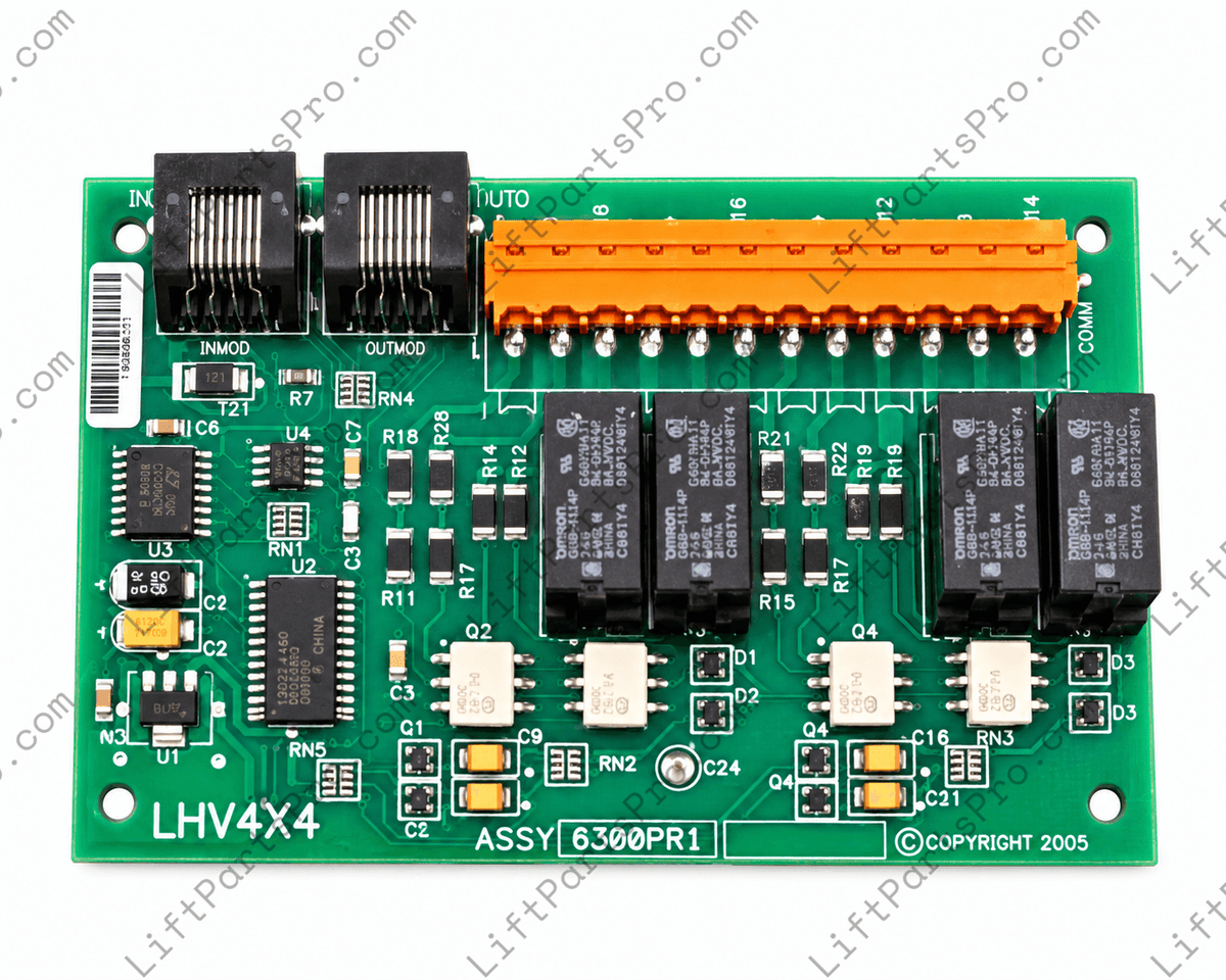 ThyssenKrupp TAC32 LON High LHV4X4 circuit board 6300PR1