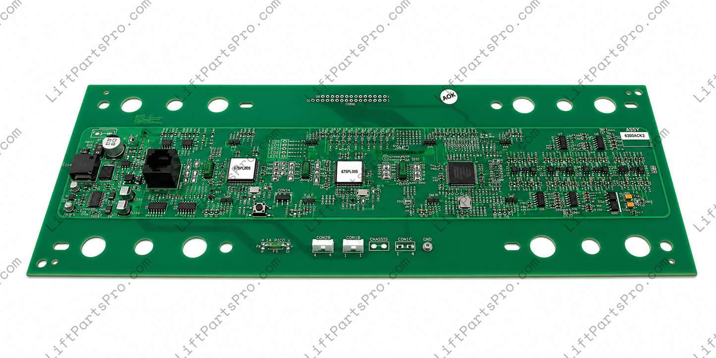Main Selector Board 6300ACK2 for ThyssenKrupp TAC32 Elevator Systems