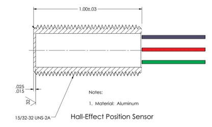 Hall Effect Switch - Magnetic Reed Switch - NWOV, Dover, Independence, Etc.