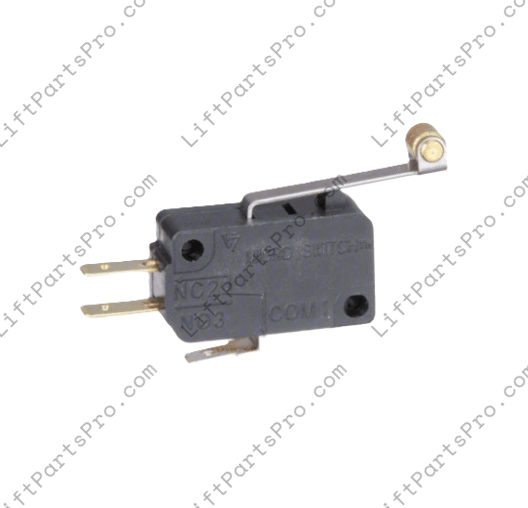 Replacement travel limit micro switch for Waupaca Gate Operators using legacy #E-003702