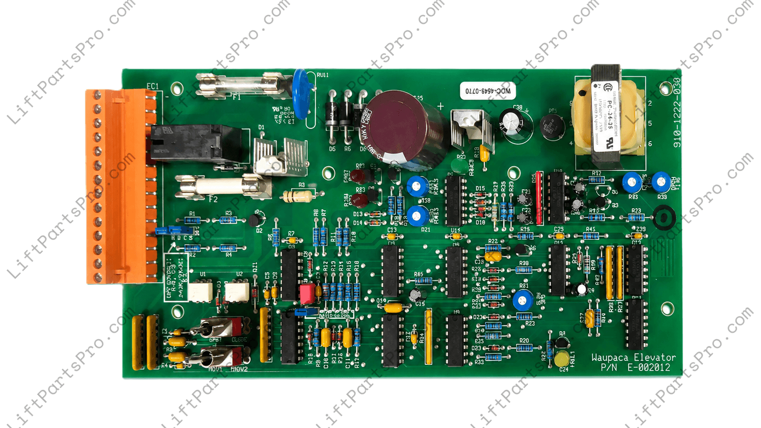 Waupaca Gate Operator Circuit Board E-002012 910-1222-030