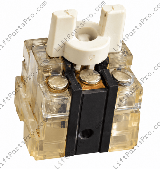 Replacement Push Button Contact Block #M-007168 for Waupaca Dumbwaiters