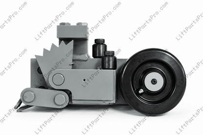 Left Hand Upper Wheel Block Assembly for Wildeck Vertical Reciprocating Conveyors