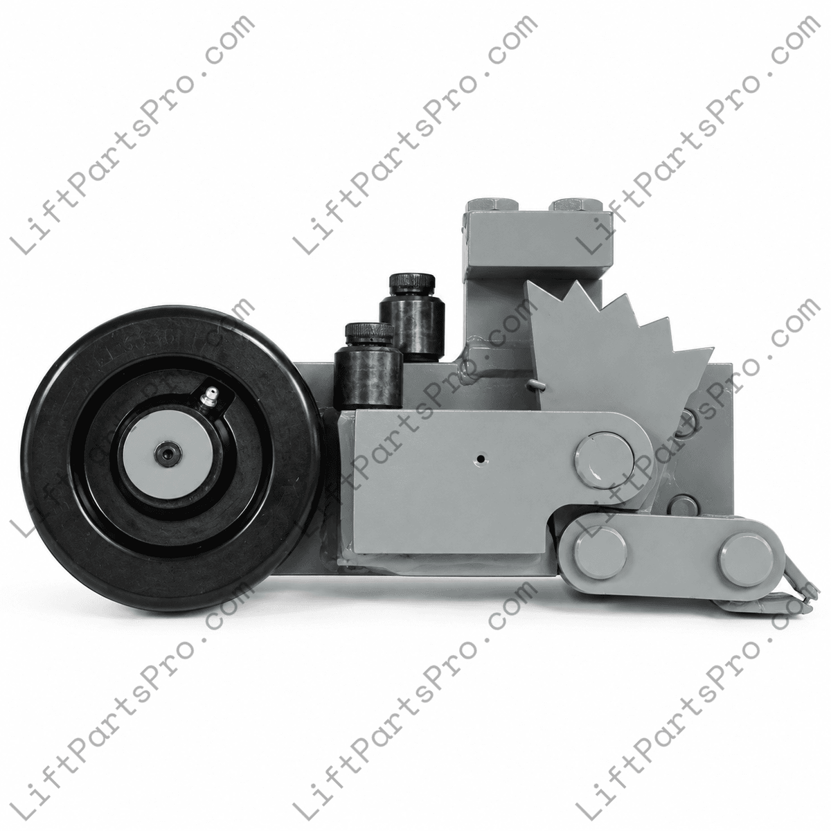 Right Hand Upper Wheel Block Assembly for Wildeck Vertical Reciprocating Conveyors