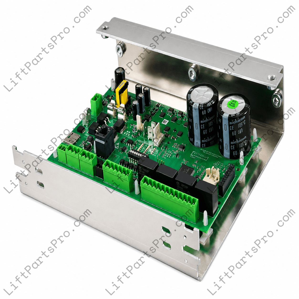 Wittur-Selcom controller circuit board for the SGV-AMD elevator door line (specifically for MIDI V2 automated door systems with CAN open communication)