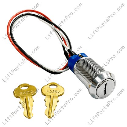 Garaventa Conveyance SPDT Key Switch