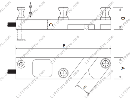 EMCO Dinacell SWK Elevator Wire Rope Load Level Limit Sensor Switch